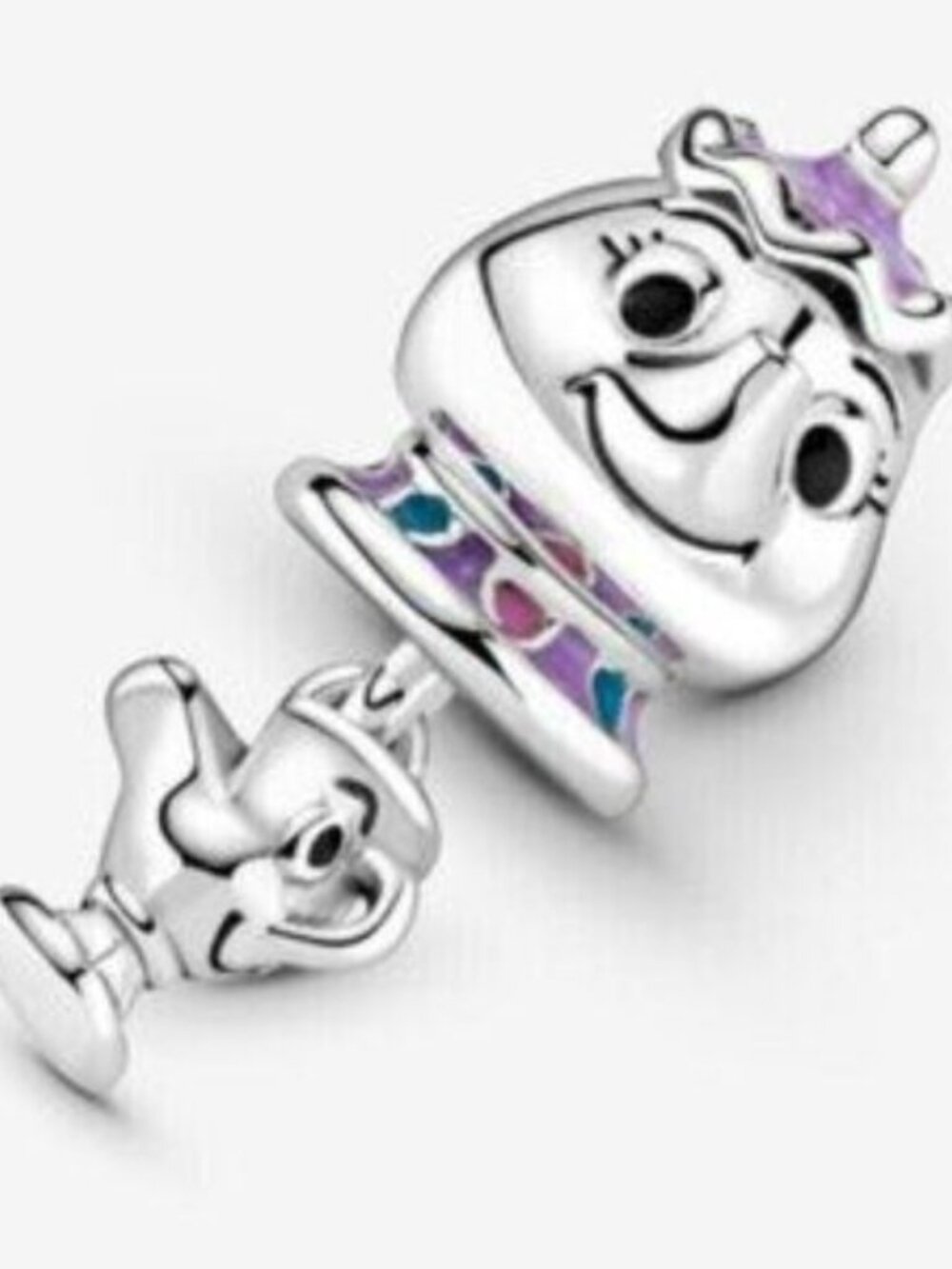 Disney Lumiere & Cogsworth Dangle